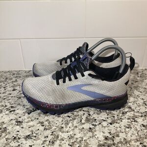 Brooks Revel 5 Womens 6 B Shoes Running Walking Blue Comfort Gym Cushion